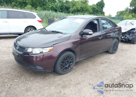 2010 Kia Forte Ex from USA, damaged, VIN KNAFU4A20A5165490